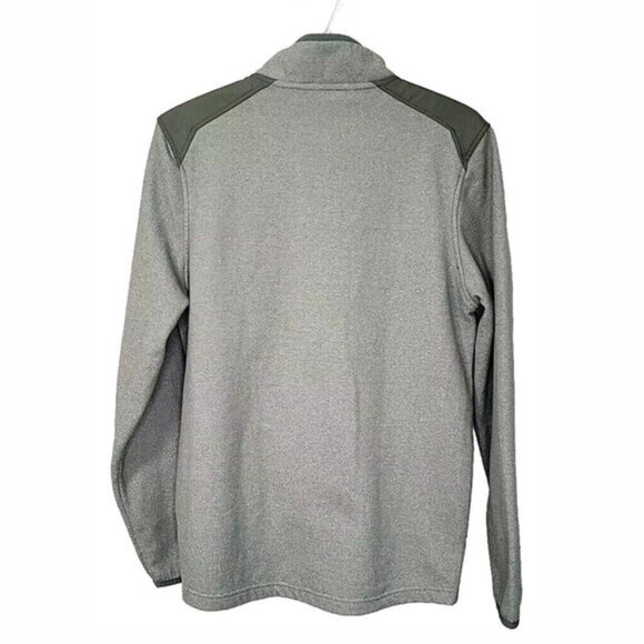 Under Armour Men's S Sweater Loose Fit COLDGEAR 1/4 Zip  Pull-Over Fleece - Picture 3 of 6